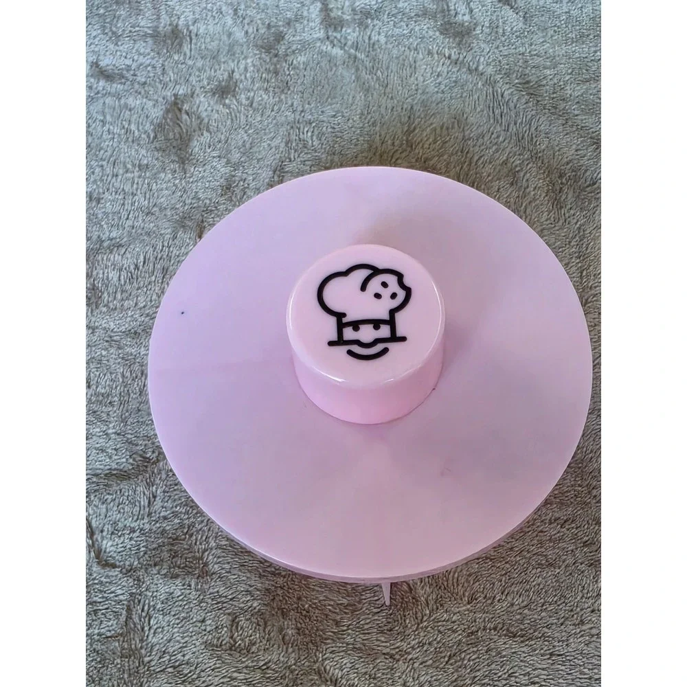 Crumbl Cookies Pink Plastic Cookie Cutter Slicer Divider 4 Section Kitchen Tool